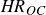 italic HR Subscript upper O upper C