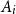 upper A Subscript i