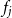 f Subscript j