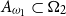 upper A Subscript omega 1 Baseline subset of bold upper Omega 2