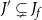 upper J prime subset of or not equals upper J Subscript f