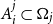 upper A Subscript i Superscript j Baseline subset of normal upper Omega Subscript j