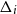 normal upper Delta Subscript i