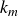 k Subscript m