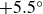 plus 5.5 Superscript ring