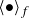left angle bracket bullet right angle bracket Subscript f