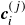 bold italic c Subscript i Superscript left parenthesis j right parenthesis