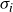 sigma Subscript i