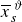 x overbar Subscript s Superscript theta