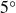 5 Superscript ring