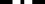 Symbol with left and right rectangular boxes separated by a small central square.