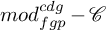 m o d Subscript f g p Superscript c d g minus script upper C