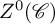 upper Z Superscript 0 Baseline left parenthesis script upper C right parenthesis