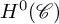 upper H Superscript 0 Baseline left parenthesis script upper C right parenthesis