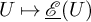 upper U right arrow from bar ModifyingBelow script upper E With quotation dash left parenthesis upper U right parenthesis
