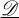 script upper D underbar