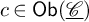 c element of sans serif upper O b left parenthesis script upper C underbar right parenthesis