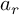 a Subscript r