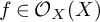 f element of script upper O Subscript upper X Baseline left parenthesis upper X right parenthesis