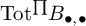Tot Superscript product Baseline upper B Subscript bullet comma bullet