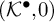 left parenthesis script upper K Superscript bullet Baseline comma 0 right parenthesis