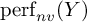 perf Subscript n v Baseline left parenthesis upper Y right parenthesis