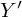 upper Y prime