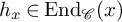 h Subscript x Baseline element of upper E n d Subscript script upper C Baseline left parenthesis x right parenthesis