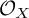 script upper O Subscript upper X