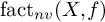 fact Subscript n v Baseline left parenthesis upper X comma f right parenthesis