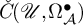 ModifyingAbove italic upper C With italic caron left parenthesis script upper U comma normal upper Omega Subscript script upper A Superscript bullet Baseline right parenthesis
