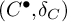 left parenthesis upper C Superscript bullet Baseline comma delta Subscript upper C Baseline right parenthesis
