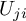 upper U Subscript j i