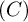 left parenthesis upper C right parenthesis
