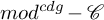 m o d Superscript c d g minus script upper C