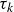 tau Subscript k
