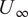 upper U Subscript infinity