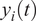 y Subscript i Baseline left parenthesis t right parenthesis
