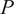 upper P