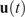 bold u left parenthesis t right parenthesis