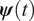 bold italic psi left parenthesis t right parenthesis
