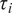 tau Subscript i