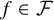 f element of script upper F