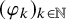 left parenthesis phi Subscript k Baseline right parenthesis Subscript k element of double struck upper N