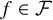 f element of script upper F