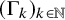 left parenthesis normal upper Gamma Subscript k Baseline right parenthesis Subscript k element of double struck upper N