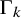 normal upper Gamma Subscript k