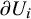 partial differential upper U Subscript i