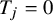 upper T Subscript j Baseline equals 0