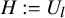 upper H colon equals upper U Subscript l